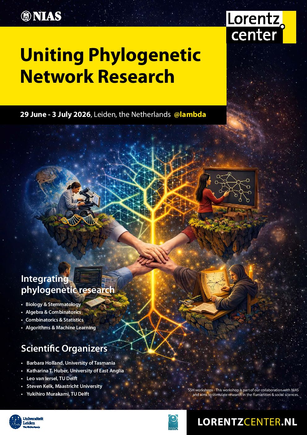 Uniting Phylogenetic Network Research – Lorentz Center 2026